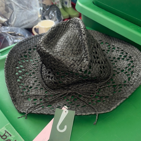 wild fable Accessories - Wild Fable Black Woven Hat